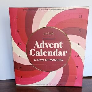 Advent Calendar - 12 Days of Masking - Red and Pink